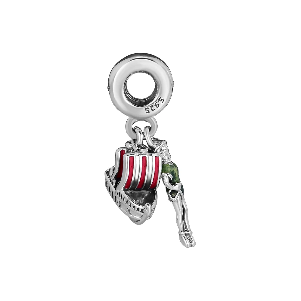 

Pandulaso Peter Pan Dangle Charm Fit 925 Sterling Silver Jewelry Bracelets For Woman DIY Beads For Jewelry Making