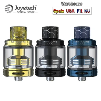 

[RU/FR/US] Original Joyetech RIFTCORE DUO Atomizer Coil-less 3.5ml Capacity Tank By Self-cleaning Coilless vaper E Cig