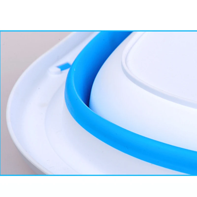 Portable Baby Folding Basin Silicone Washbasin Collapsible Thicken Tourism Children Wash Water Holder Foldable Footbath Basin
