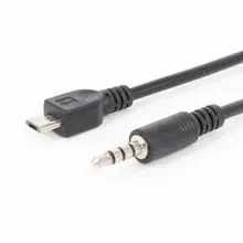 Micro Usb para Jack de 3.5mm Cabo de Áudio Conector 3.5 Plugue De Fone de ouvido Cabo Adaptador de Áudio Do Telefone Para v8