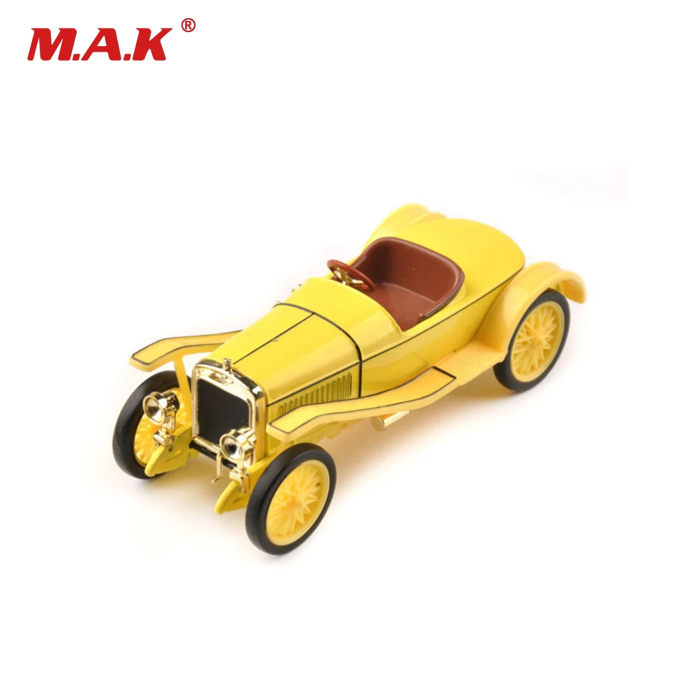 Cheap Kids Toys Diecast 1/43 Yellow Hispano Suiza Classic Collectible Model Alloy Diecast Color