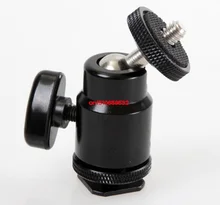 High quality Camera Tripod Accessories Mini Tripod Ball Head Ballhead for Digital Cameras Camcorder Free Shipping +Tracking