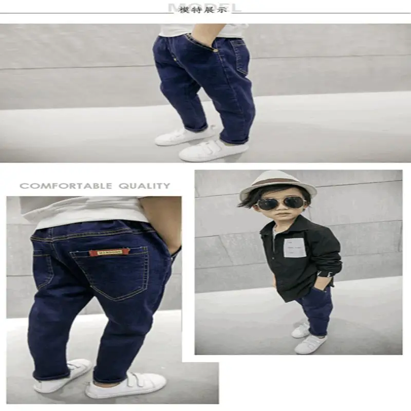 Baby Boys and childrens jeans Pants clothes In the spring and autumn 2018 Stylish and simple Boys kids leisure fashion jeans Clothing (11)