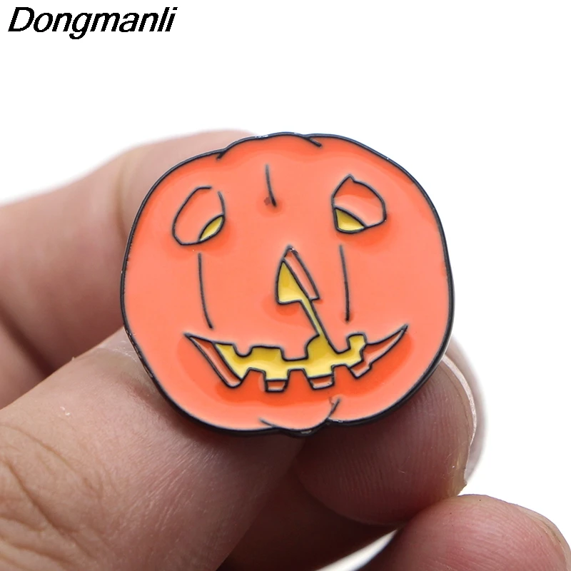 P3650 Dongmanli Хэллоуин Майкл Майерс Модные металлические эмалевые булавки и броши для