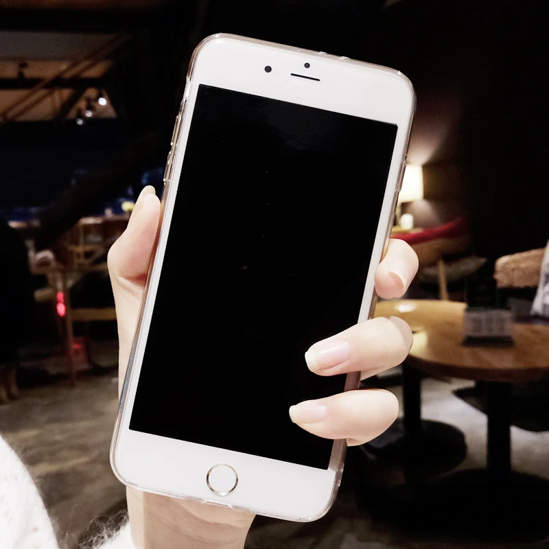 Fille CHAOLIDA Grosir TPU Lembut Handphone untuk Iphone X 6 6 s 6 Ditambah 7 7 Ditambah 8 8 Ditambah Merah Hati Ponsel Kembali Covers untuk pecinta