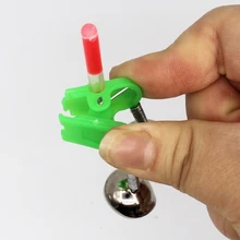 3 шт., сигнализатор укуса, удочка, колокольчики, зажим, зажим, колокольчики, кольцо, Зеленый ABS, аксессуары для рыбалки, Новинка