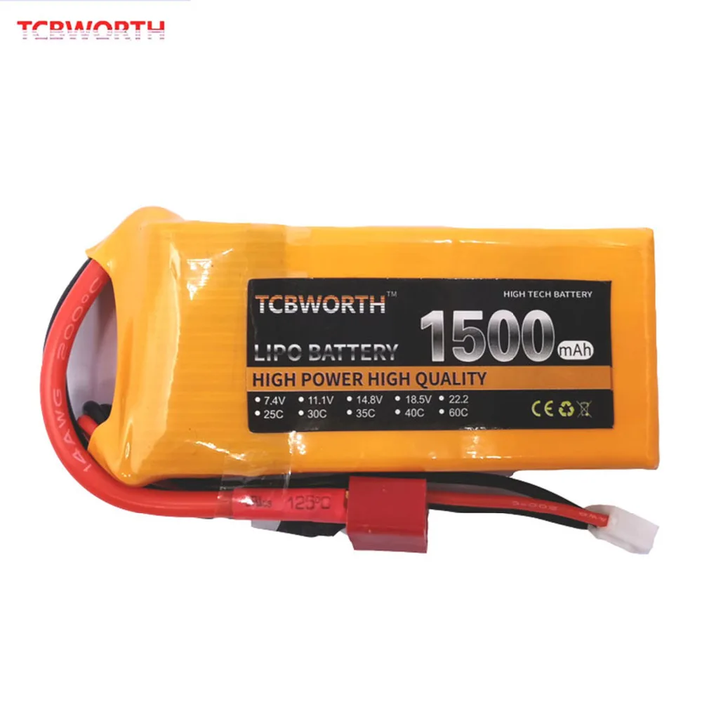 2 шт. батарея 2S 7,4 V 1500mAh 30C 40C RC Lipo батарея 7,4 V для дрона RC вертолет самолет автомобиль Лодка Квадрокоптер 2S батарея LiPo