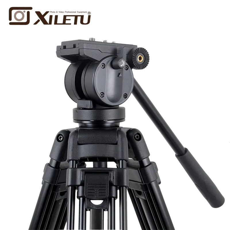 Professional Multitube Tripod Stand Fluid Head For Panoramic Shooting
