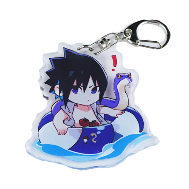 

Naruto Keychain Double Sided Acrylic Key Chain Pendant Anime Accessories Cartoon Key Ring