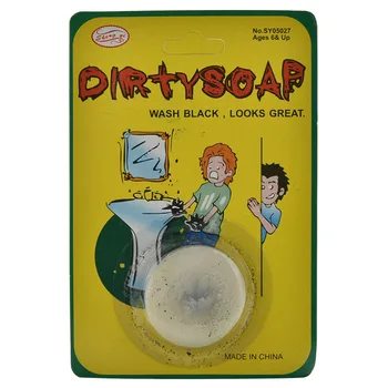 

Halloween Joke Dirty Soap Disappearing Blood Prop New April Fool Gifts Kids Gag Toys Prank Trick Magic Props for Children New