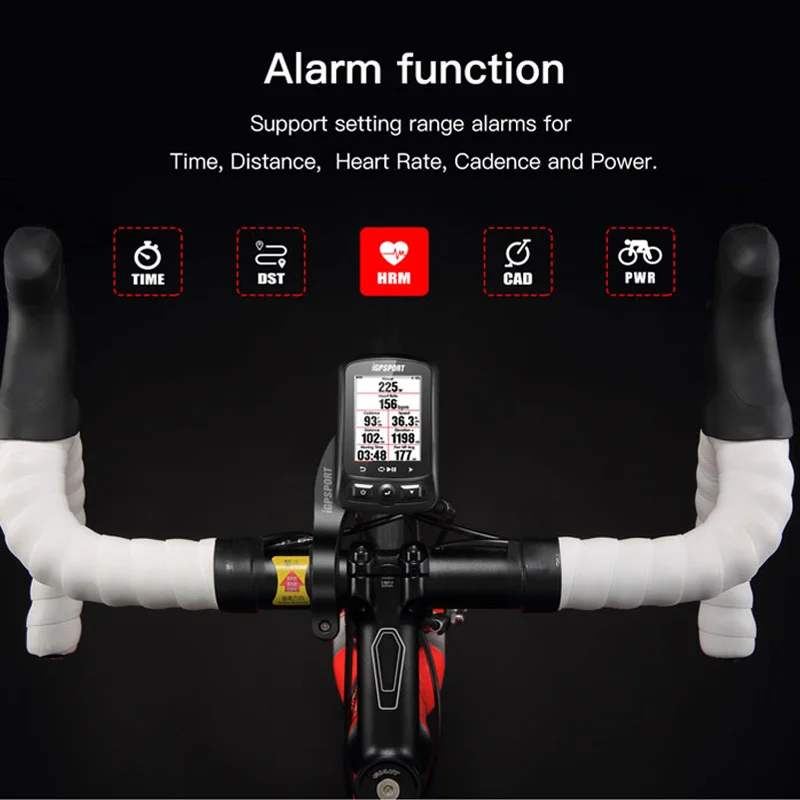  11 Languages IGPSPORT IGS618 GPS Cycling Computer Wireless IPX7 Waterproof Bicycle Digital Stopwatc