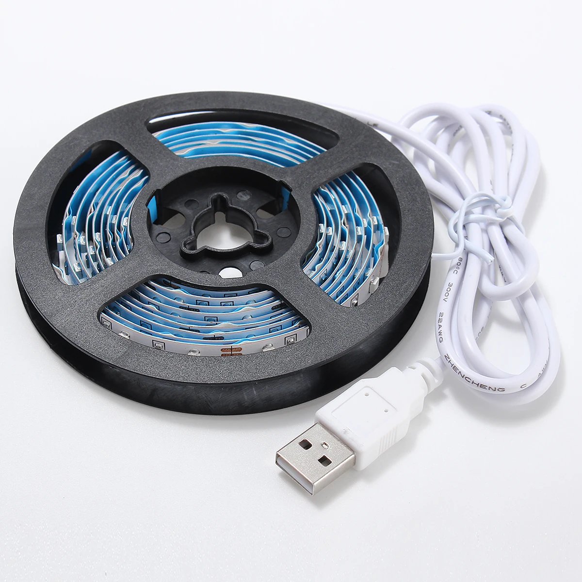 Smuxi 2 м 5 В USB кабель Светодиодные ленты свет лампы SMD3528 Рождество Гибкие Светодиодные ленты e огни ТВ фонового освещения