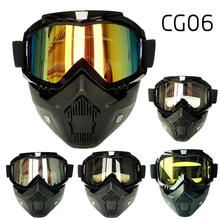 5colors Motorcycle Goggle Mask Modular Motocross Goggles Gafas CG06