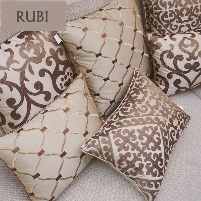 European Embroidery Cushions Cover Luxury Decorative Throw Pillows European Embroidery Cushions Cover Luxury Decorative Throw Pillows Case Without Inner Sofa Home Decor In Cushion From Garden On Aliexpress