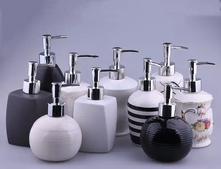 Bathroom Home Decoration Accessories Ceramic Emulsion Dispensing