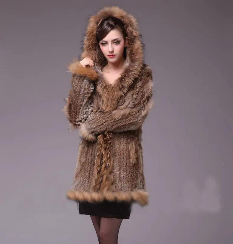 S XXL Rabbit Fur Fur Coat Fur Coat 2016 Fashion New Korean Rabbit 100