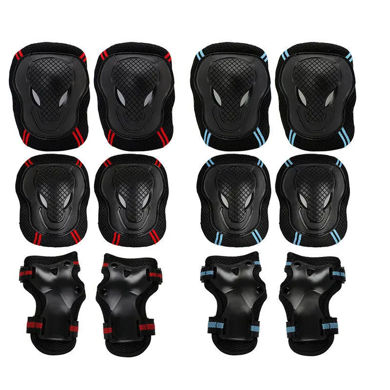 Adult/Children Safety Sports 3in1 Protective Gear Knee Pads Elbow Pads