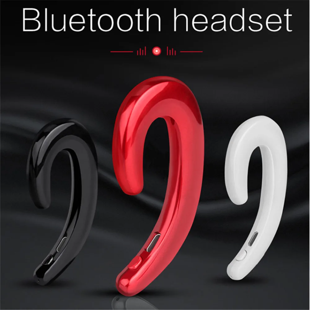 Беспроводные наушники K8 с костной проводимостью bluetooth гарнитура микрофоном fone de