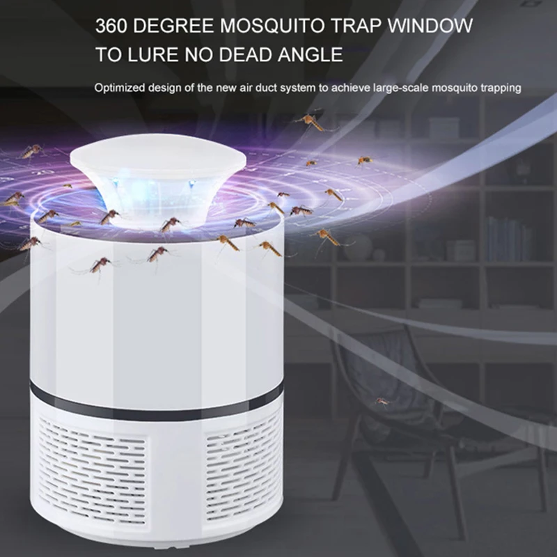 

New USB Photocatalyst Mosquito Control Lamp Household Indoor Plug-In Type Mosquito Repellent Photocatalyst Mosquito Control Lamp