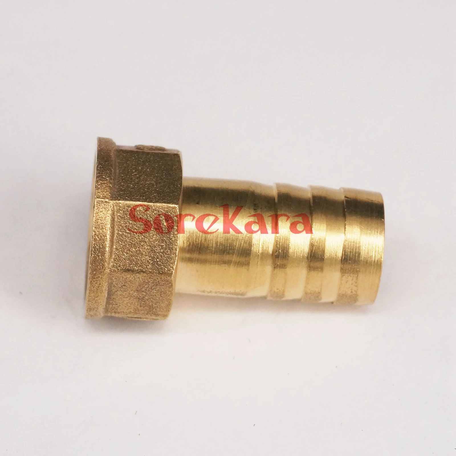 Лот 5 шлангов I/D 16 мм x 1/2 &quotBSP гнездовая резьба Латунная муфта Сращивание
