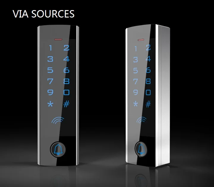 

Direct Factory SecurityKeyboard 125KHz RFID and PIN Access Control Keypad Anti-vandal Metal Case Touchable