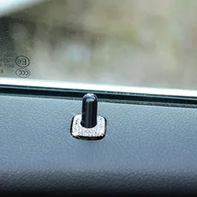 4 шт. автостайлинг авто украшение на дверь кристальная наклейка украшение интерьера для BMW 3 серии BMW 5 серии автомобильные аксессуары