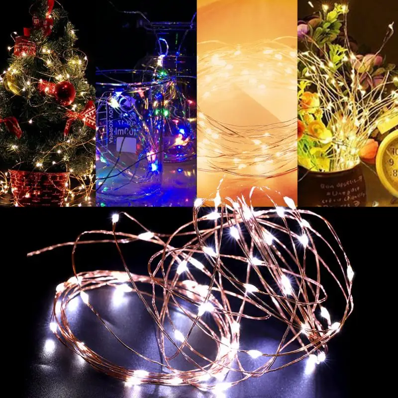 

5M 50LED 5V USB LED String Lights Waterproof Lights String Fairy Lights guirlande lumineuse for Christmas Holiday Party Decora