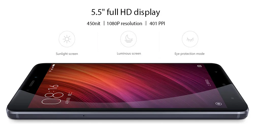 REDMI NOTE 4 5.5INCH screen