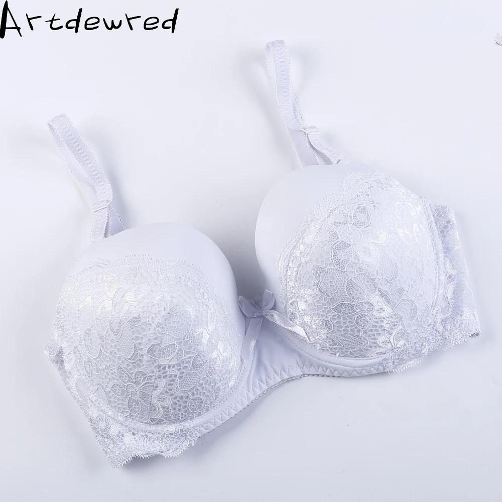 

Women Basic Comfort Plus Size Bra Bralette Soutien Gorge Push Up Bras for Women Black White 6Colors D DD DDD E 34 36 38 40 42 44