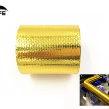 MOFE 5 м самоклеющиеся отражающие золото/серебро тепло обертывание барьер Горячая Универсальный