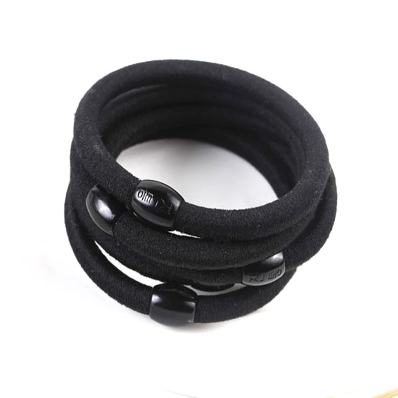 30PCS Baby Hair Band Black Color Head Bands Elasticity Ponytail Elastic Ring Hair Black Ring For Girl Women Hair Accessories 30PCS Baby Hair Band Black Color Head Bands Elasticity Ponytail Elastic Ring Hair Black Ring For Girl Women Hair Accessories