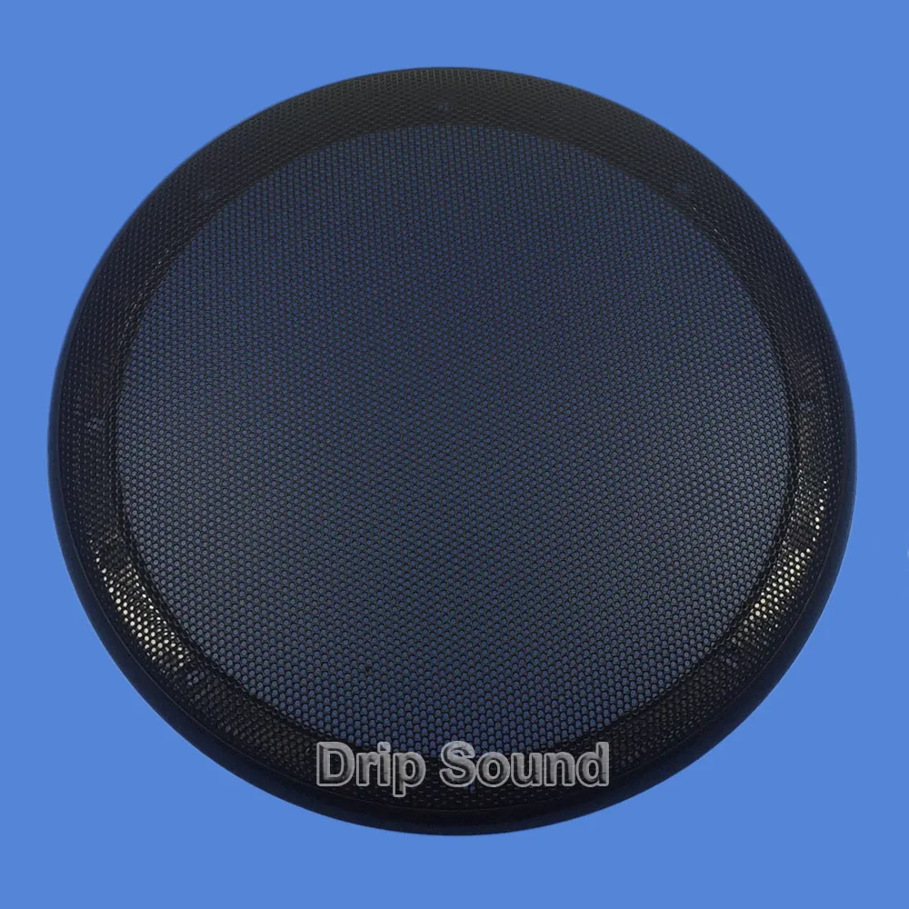 

For 8" inch Car Audio Speaker Conversion Net Cover Decorative Circle Metal Mesh Grille 223mm #Black