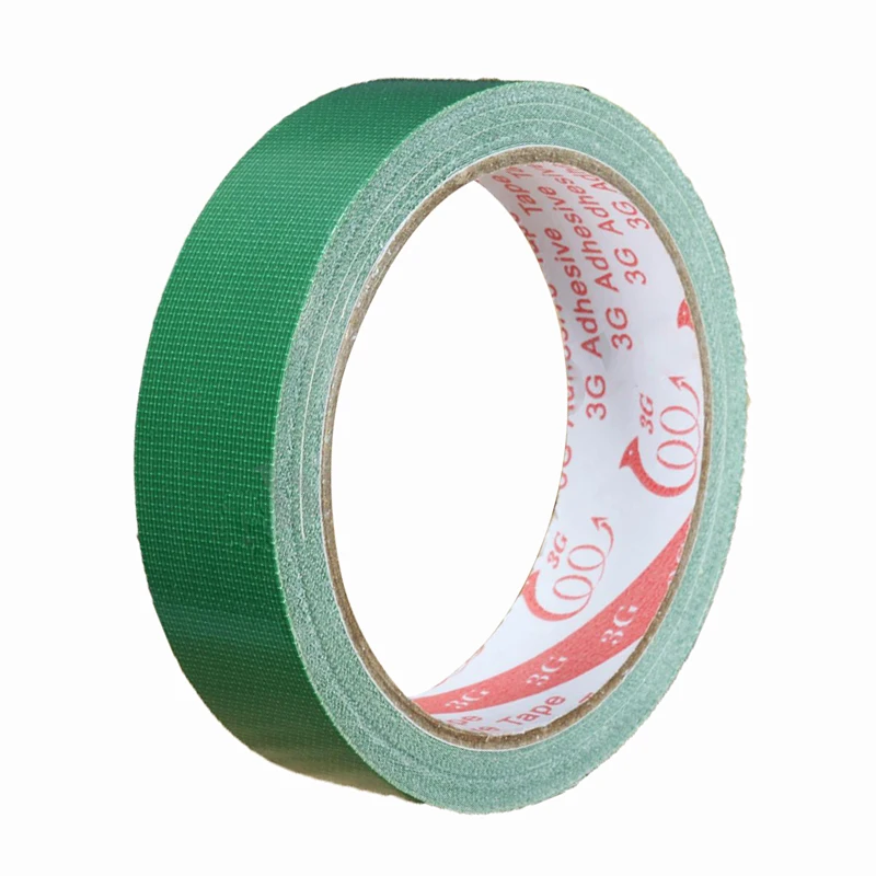 

New Adhesive tape Waterproof Adhesive Cloth Tape for footwear sealing Duct Color:Green Size:25Mm X 10M