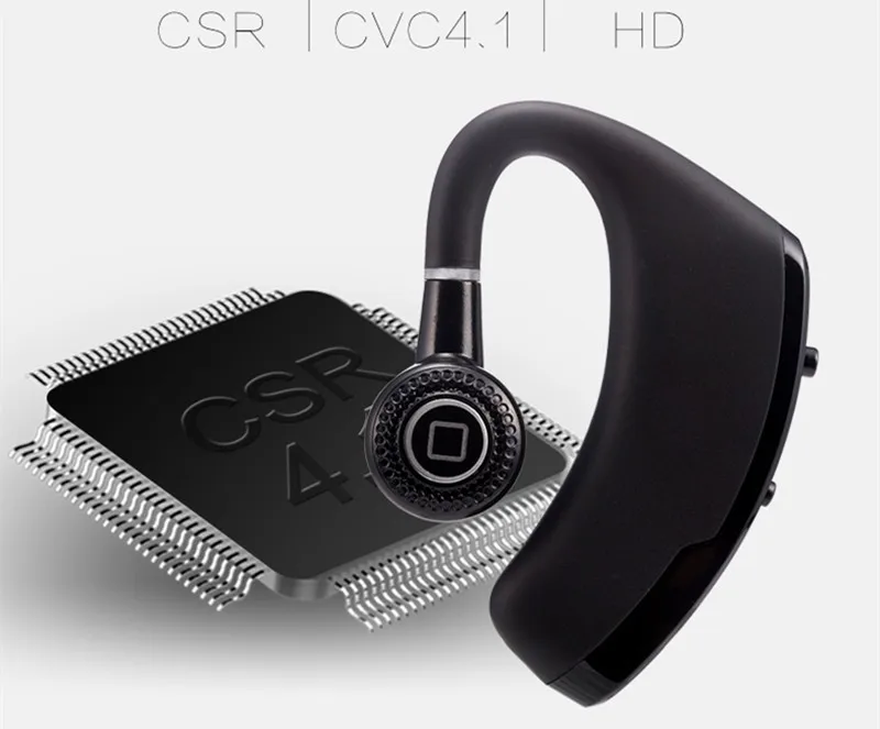 Handsfree business bluetooth headset with mic voice control wireless bluetooth headphone for sports noise cancelling earphone (20)