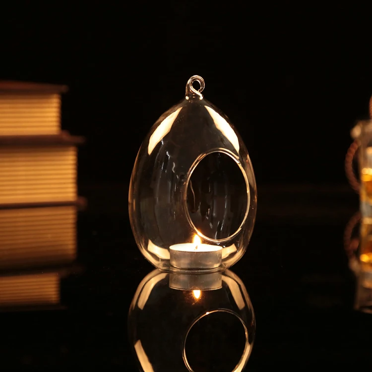 Buy 2015 Arrival ! Egg shape Glass Bauble Candle