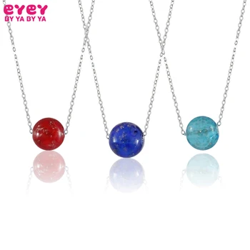 

1PC 10MM Essential Oil Ball with 925 Sterling Necklace Diffuser Ball Necklace Perfumes and fragrances for women