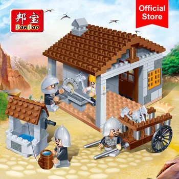 

BanBao Weapon Shop Model 8266 Weapons Blocks 235pcs Educational Building Bricks Compatible With other brand My World Kids Gifts