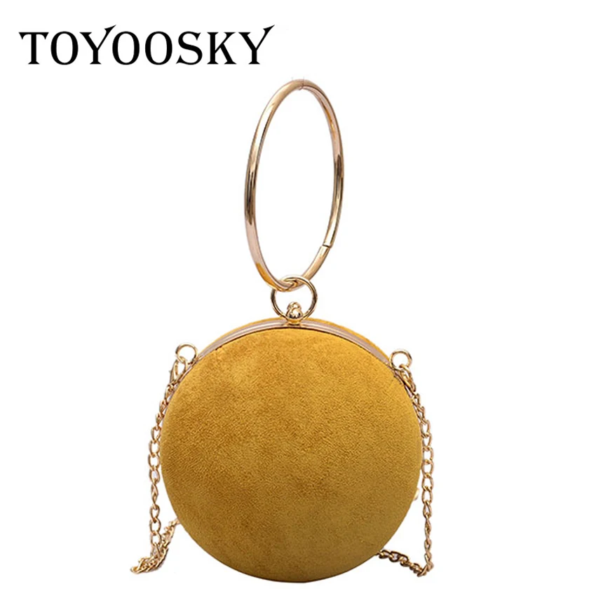 Новинка 2018 модная женская сумочка TOYOOSKY в стиле ретро с металлическим кольцом и