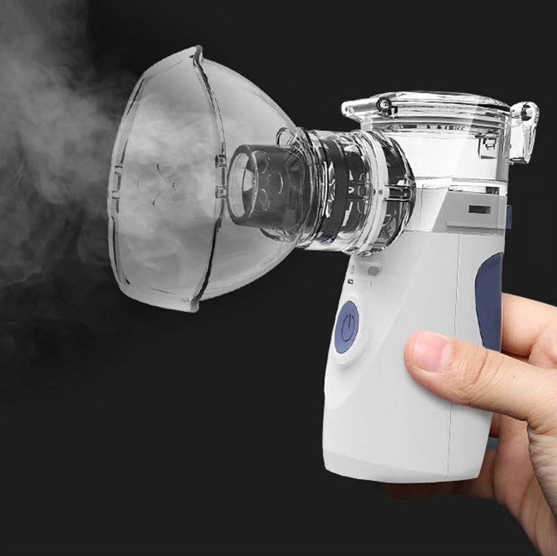 

Health Care Mini USB Handheld Portable Inhale Nebulizer Silent Ultrasonic Children Adult Rechargeable Battery Automizer At Home