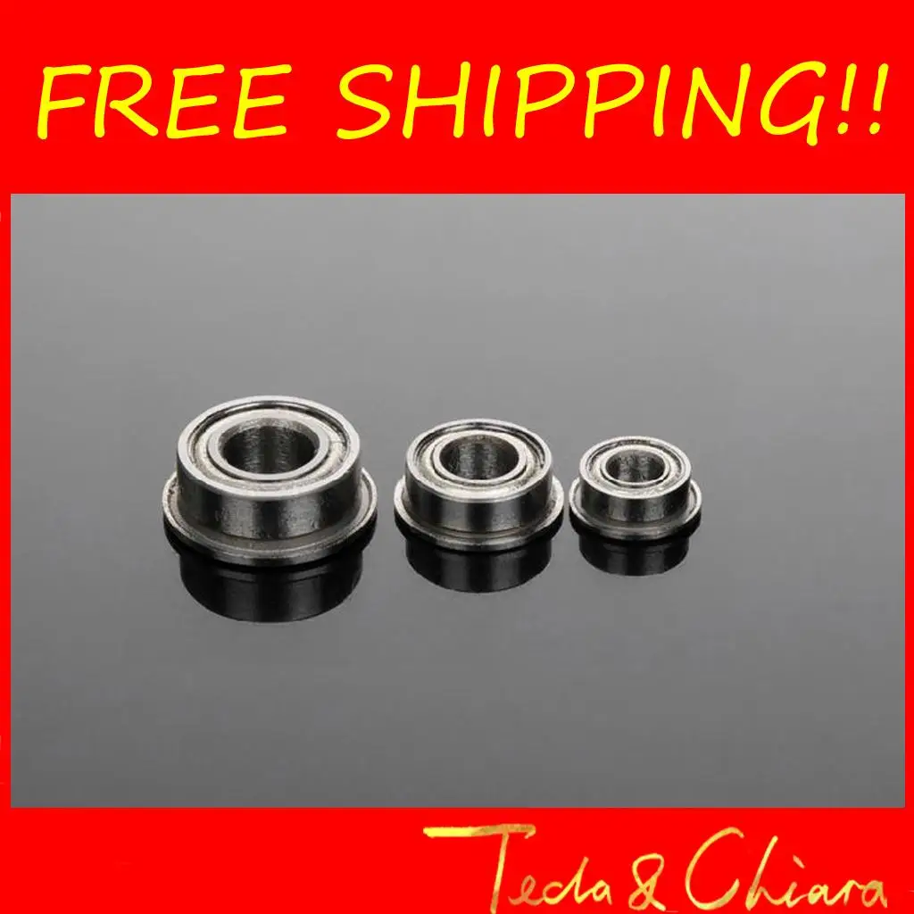 20Pcs FR168 2Z FR168ZZ FR168 zz Flanged Flange Deep Groove Ball