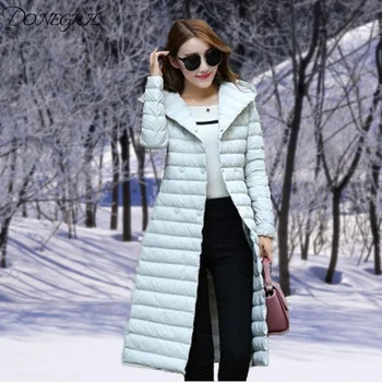 

2020 Fashion Winter Jacket Women Cotton Coat Hooded Parkas For Women Winter Warm Outerwear Coats Light Cotton S-XXXL