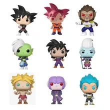 Funko-figuras de acción de vinilo de Dragon Ball Vegeta Goku, juguetes de modelos coleccionables para niños CON CAJA original
