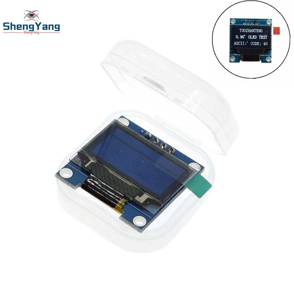 

ShengYang 1PCS White Blue and Yellow blue color 0.96 inch 128X64 OLED Display Module For arduino 0.96 IIC SPI Communicate
