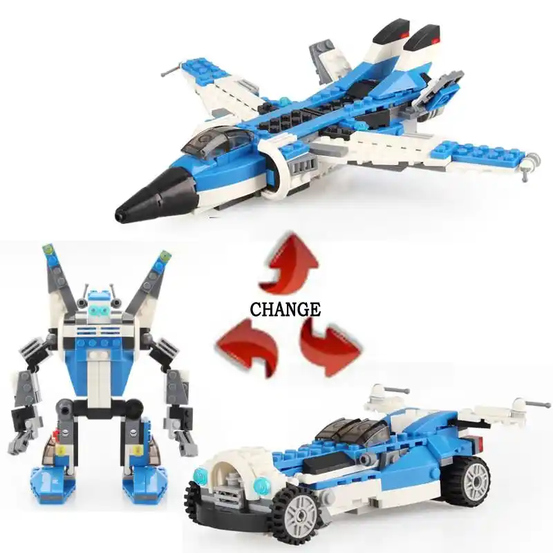 airplane robot toy