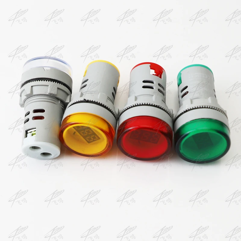 Вольтметр индикатор 22 мм 60 500 В переменного тока|22mm led|led 22mmsignal lamp |