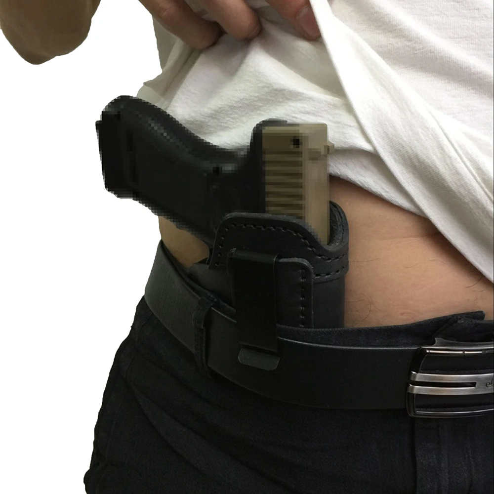 Скрытый HolsterPortable тактический пистолет кобура Универсальный кобура iwb пистолет сумка для переноски Чехол Держатель правый левый тактический охотничий мешок