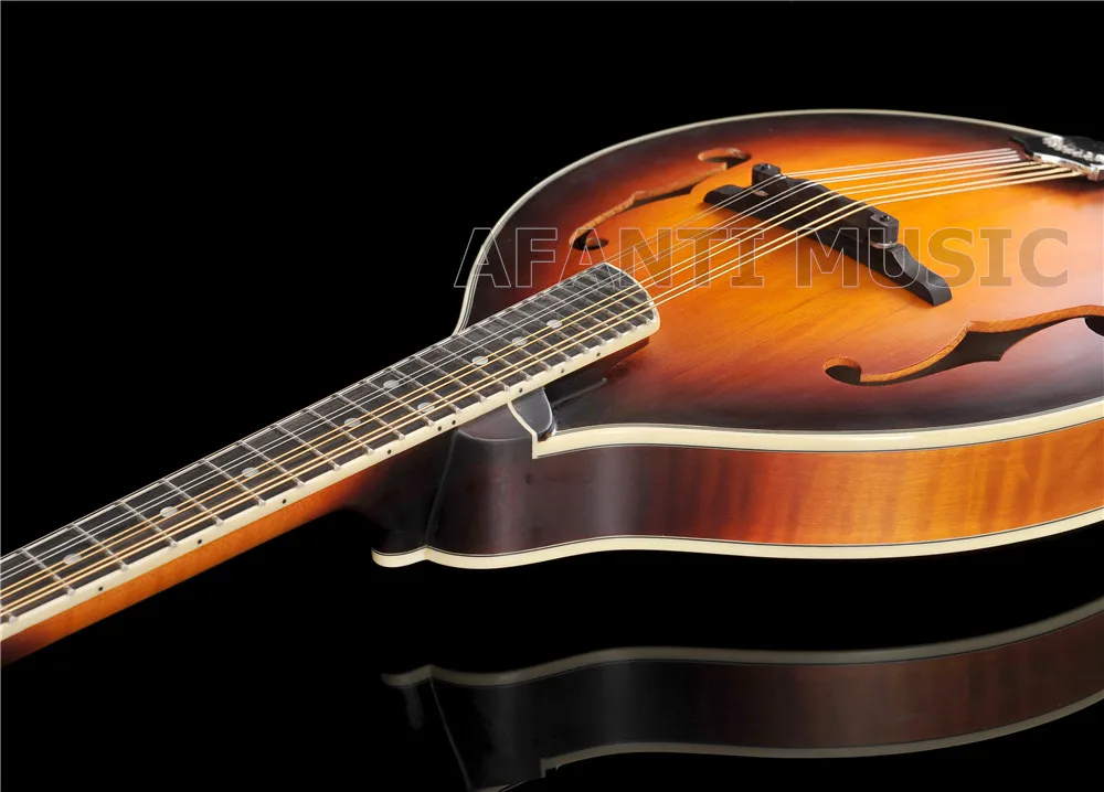 Afanti Массив ели Топ/твердый клен сзади и по бокам/Afanti A mandolin(AMD-716