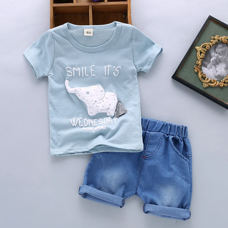 BibiCola/летние комплекты одежды для маленьких мальчиков, Детские рубашки с героями мультфильмов+ шорты, брючные костюмы Брендовые спортивные костюмы для маленьких мальчиков, дешевая одежда