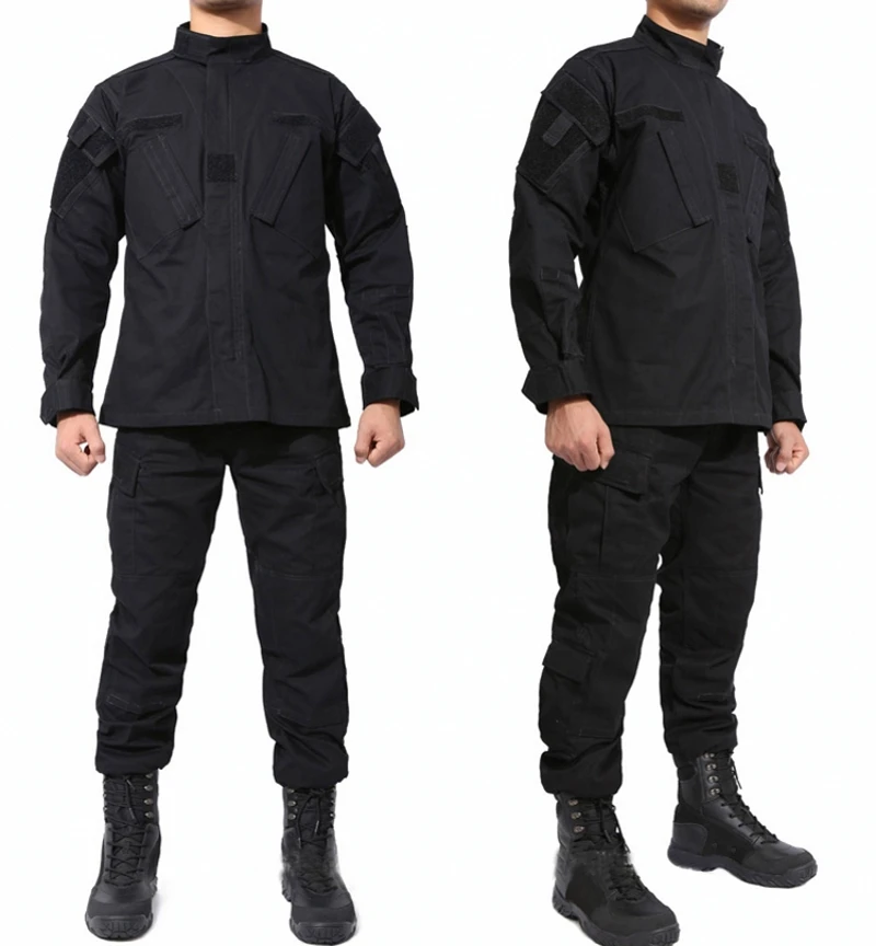 Combat BDU Uniform(Black)3
