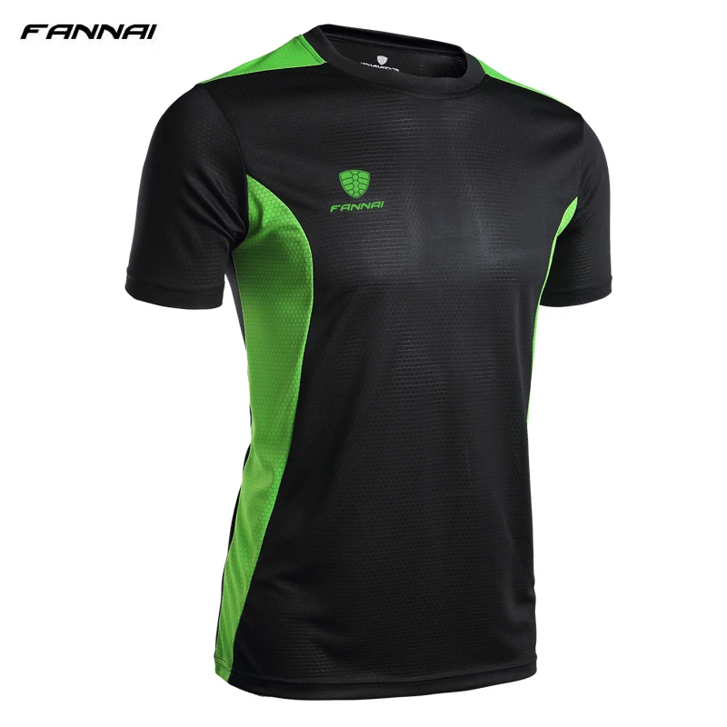 

2019 New Men running shirt sport fitness bodybuilding gym men's running t shirt quick gry under tops basketball running shirt